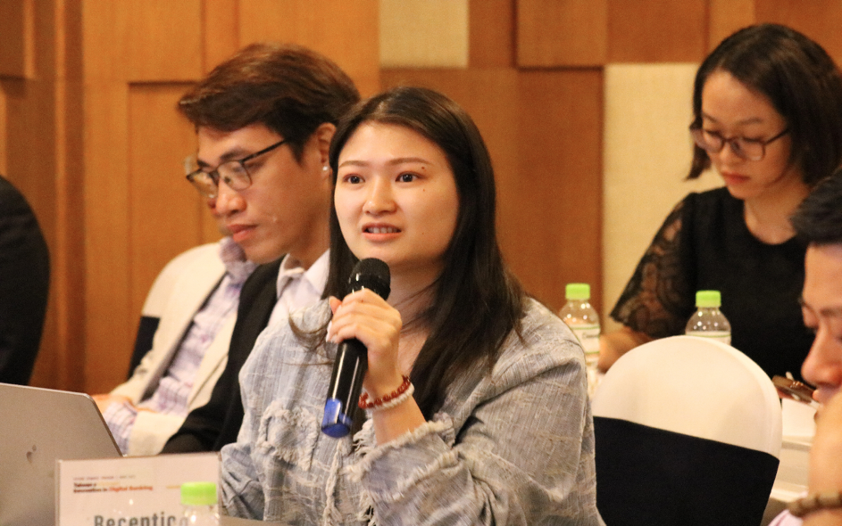 Ms. Ellie Hung from Bank SinoPac gave speech at the CIFI 2024 Contest